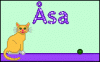 glitter cat for asa by amazinadrielle