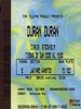 Duran Duran concert ticket