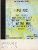 Simple Minds concert ticket